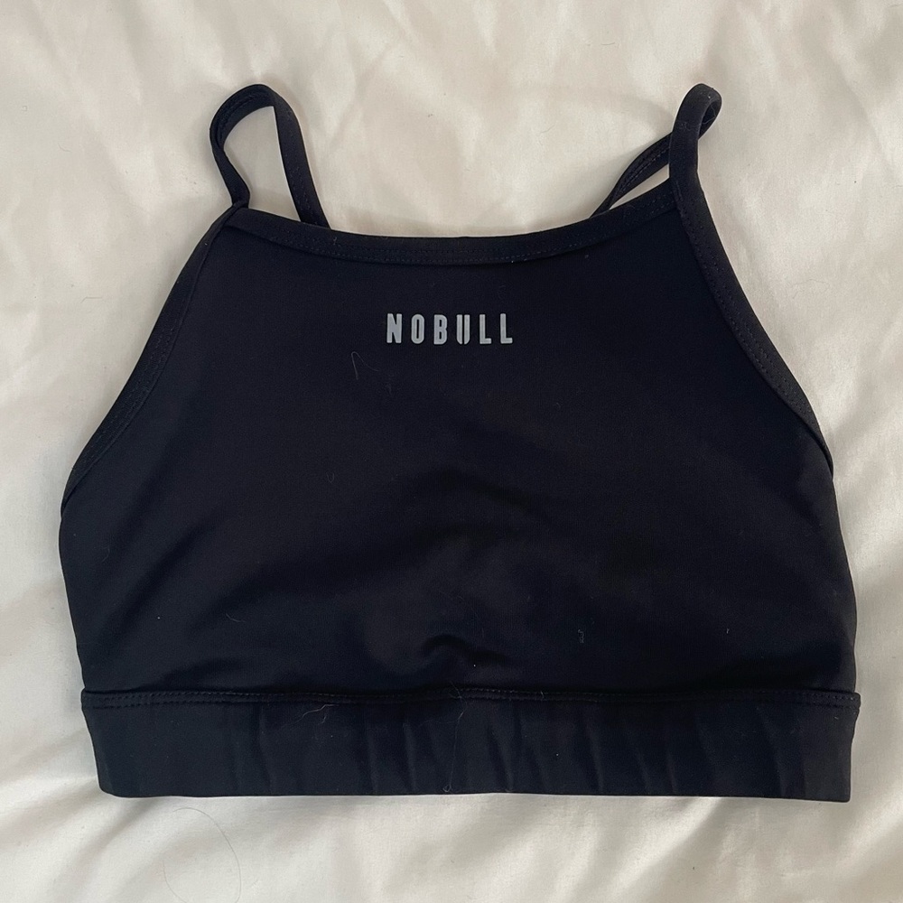 NO BULL Matte High Neck Sports Bra